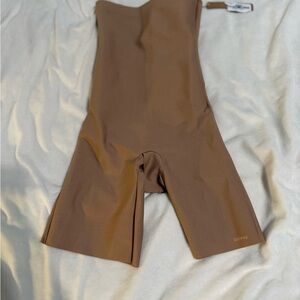SKIMS Tan Shapewear Shorts